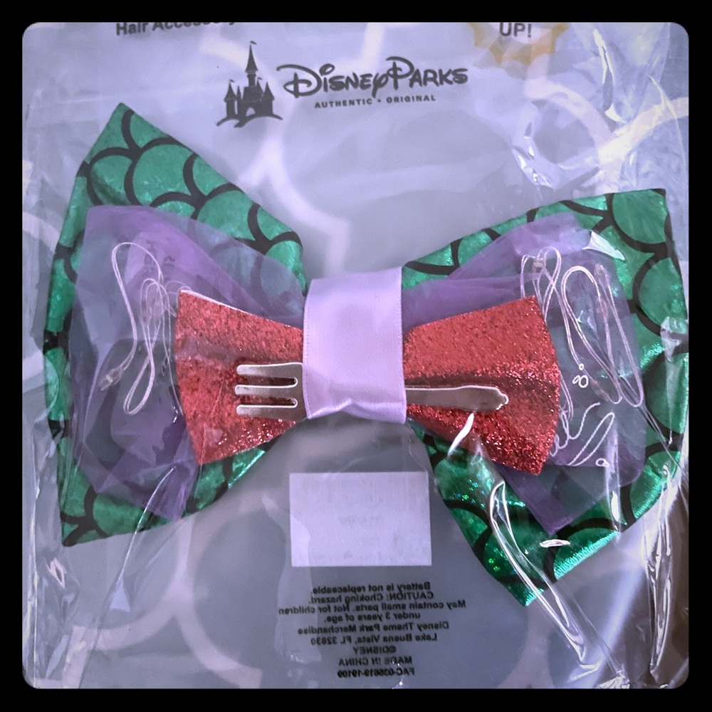 Disney Parks Ariel Light Up Bow